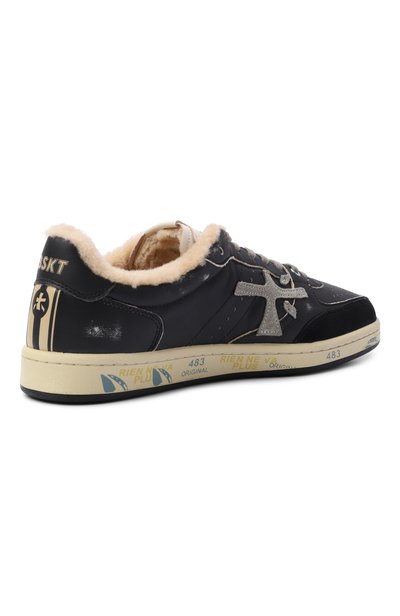 Кожаные кеды bskt clay PREMIATA, арт. BSKTCLAY/VAR 6909M, фото 4
