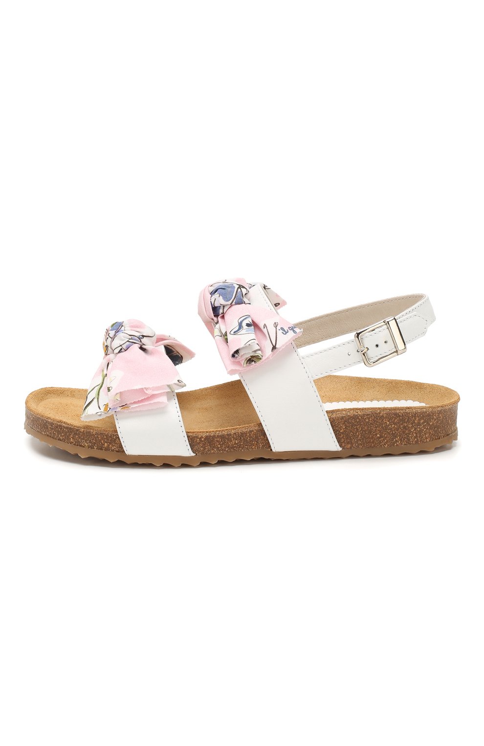 Кожаные босоножки IL GUFO розового цвета по цене 21600 руб., арт. G575/VITELL0 NAPPAC0/35-42, фото 2 Кожаные босоножки IL GUFO, арт. G575/VITELL0 NAPPAC0/35-42, фото 2