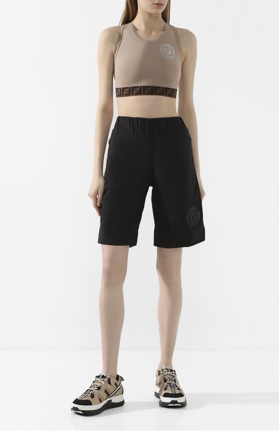 Топ FENDI бежевого цвета по цене 29950 руб., арт. FAF119 AB4A, фото 2 Топ FENDI, арт. FAF119 AB4A, фото 2
