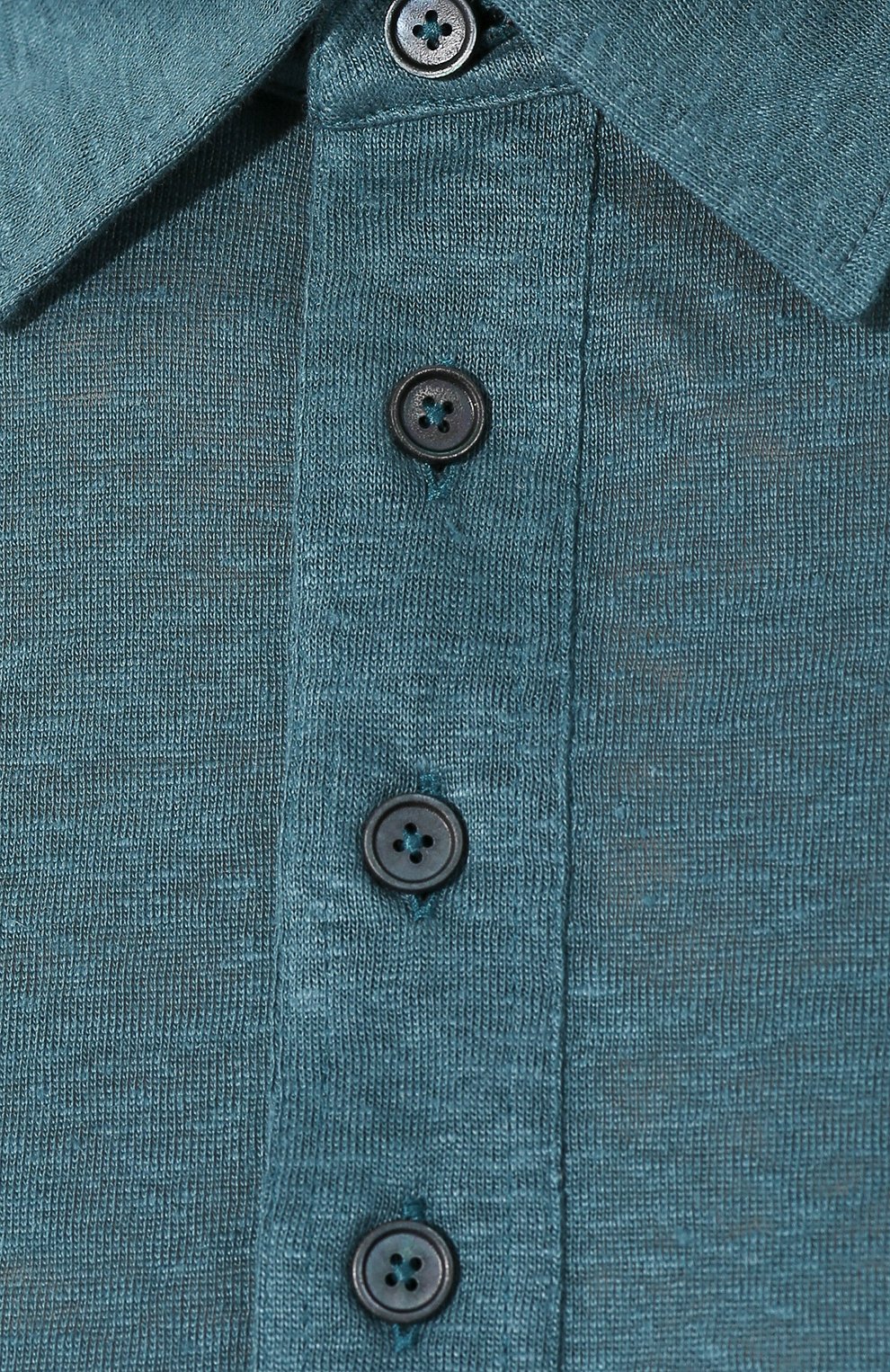 Льняное поло ZEGNA зеленого цвета по цене 39950 руб., арт. UU564/723, фото 5 Льняное поло ZEGNA, арт. UU564/723, фото 5