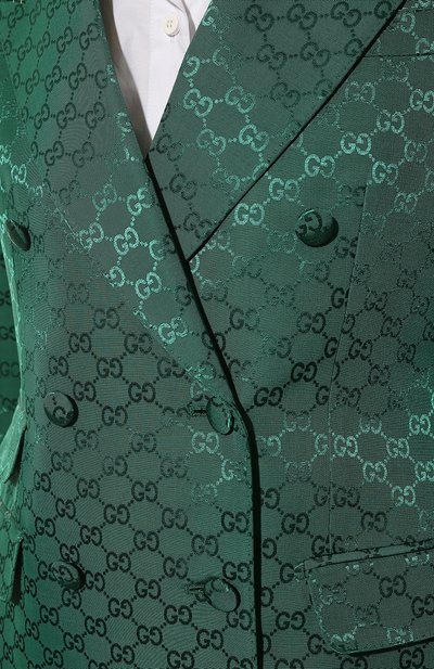 Жакет из хлопка и вискозы GUCCI, арт. 669527/ZAHMD, фото 5