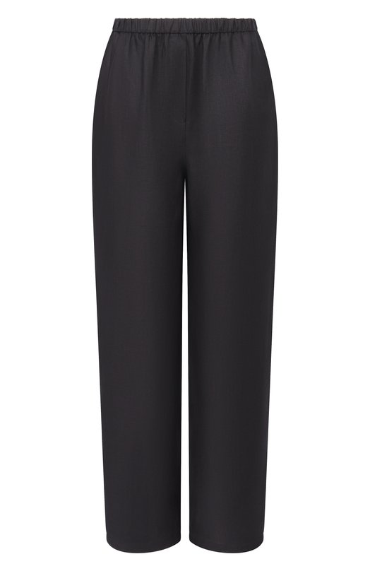 Льняные брюки 12 STOREEZ 137703 Чёрный 137703