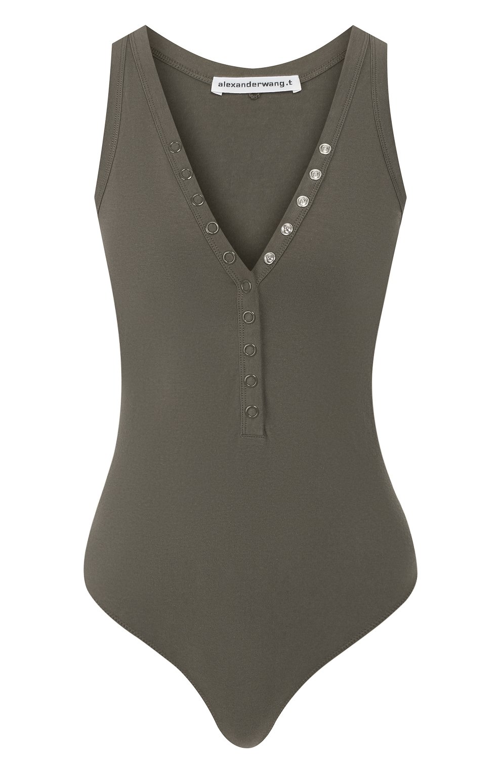 Хлопковое боди ALEXANDERWANG.T, арт. 4C197012, фото 1