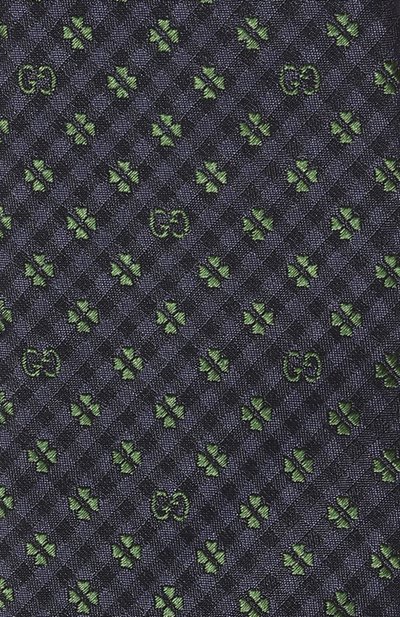 Шелковый галстук GUCCI, арт. 597126 4E002, фото 4