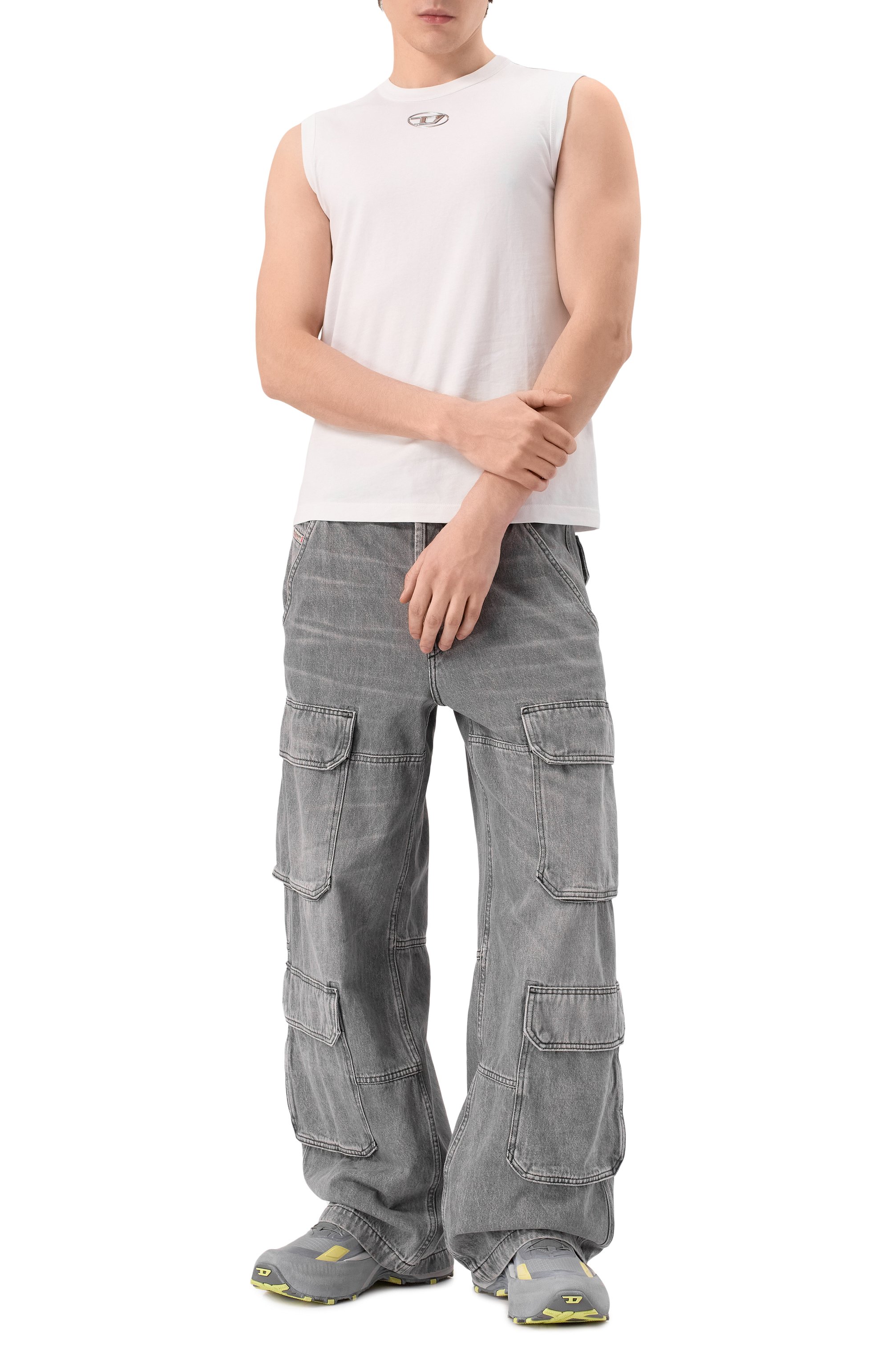 Хлопковая майка DIESEL, арт. A15372/0CLBR, фото 2