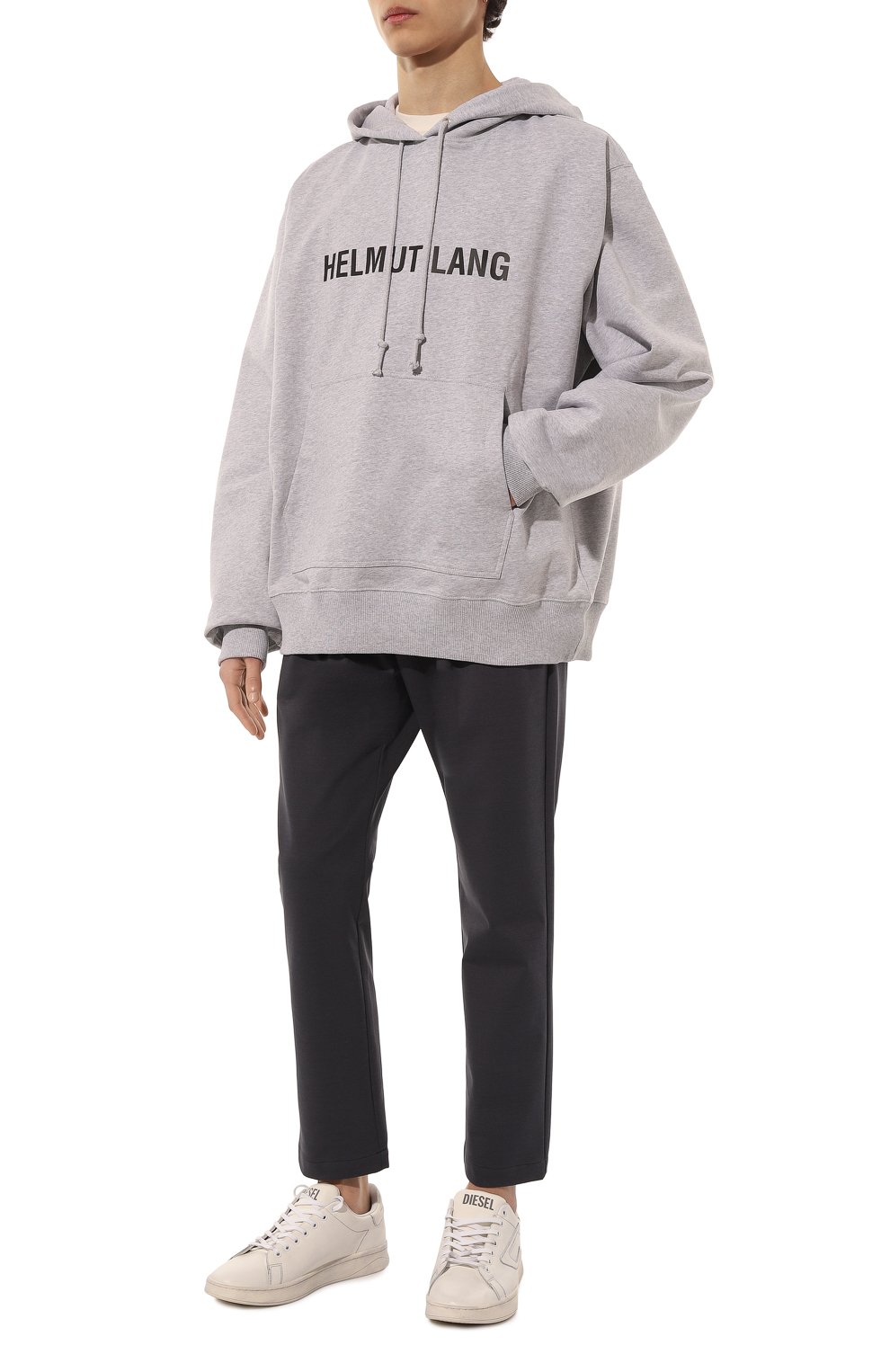 Брюки KAZUYUKI KUMAGAI темно-синего цвета по цене 48650 руб., арт. AP22-036, фото 2 Брюки KAZUYUKI KUMAGAI, арт. AP22-036, фото 2