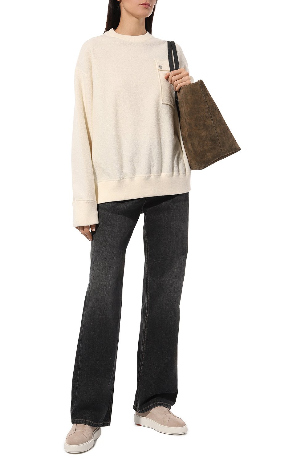 Замшевые кеды SANTONI, арт. WBCD61224BARGTW3, фото 2