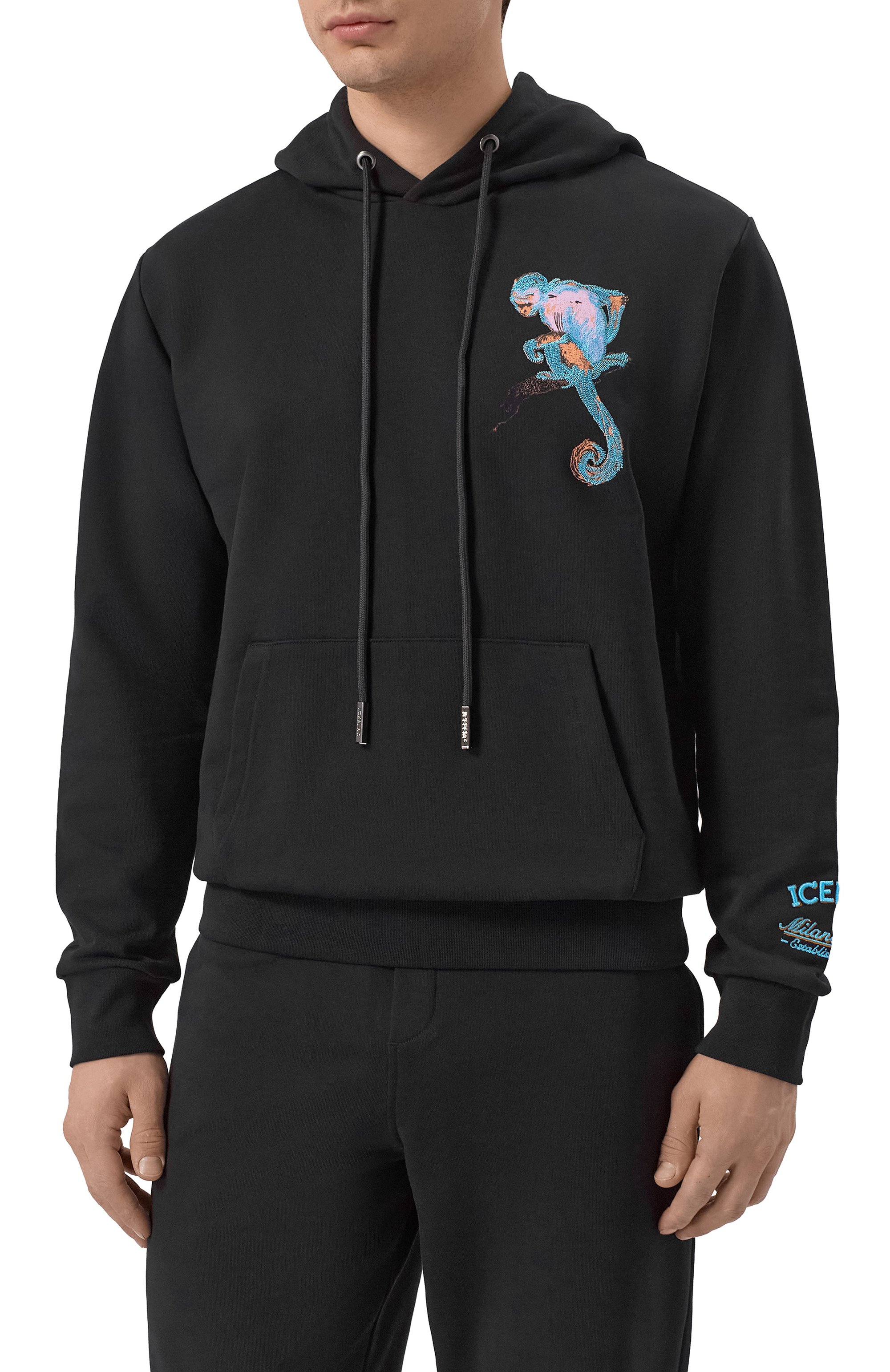 Хлопковое худи ICEBERG, арт. E020/630A, фото 3