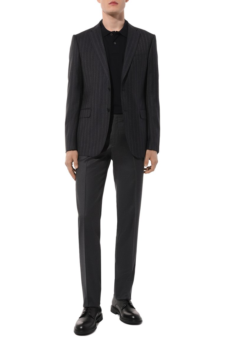 Хлопковое поло EMPORIO ARMANI, арт. 8N1FB3/1JPTZ, фото 1