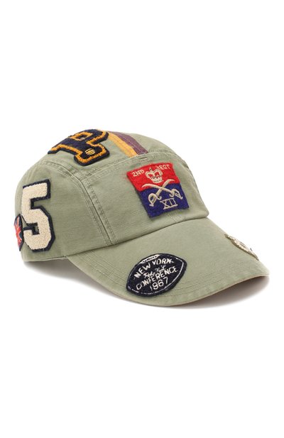 Хлопковая бейсболка POLO RALPH LAUREN, арт. 710750540, фото 1