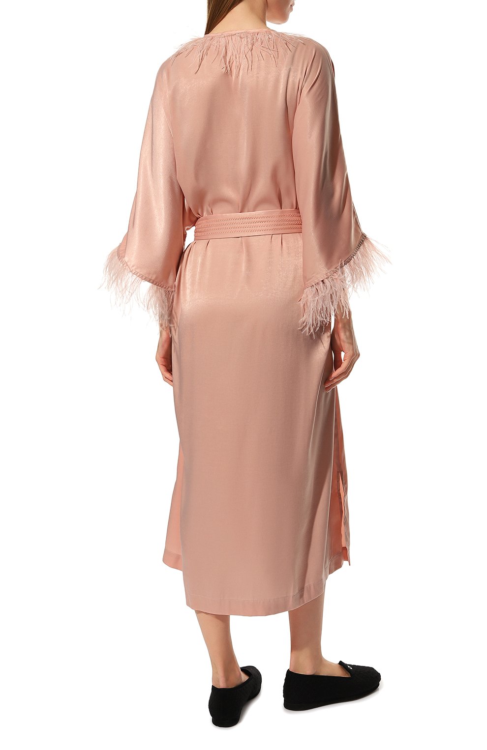 Халат с отделкой перьями LOVE STORIES, арт. L2293801573, фото 4