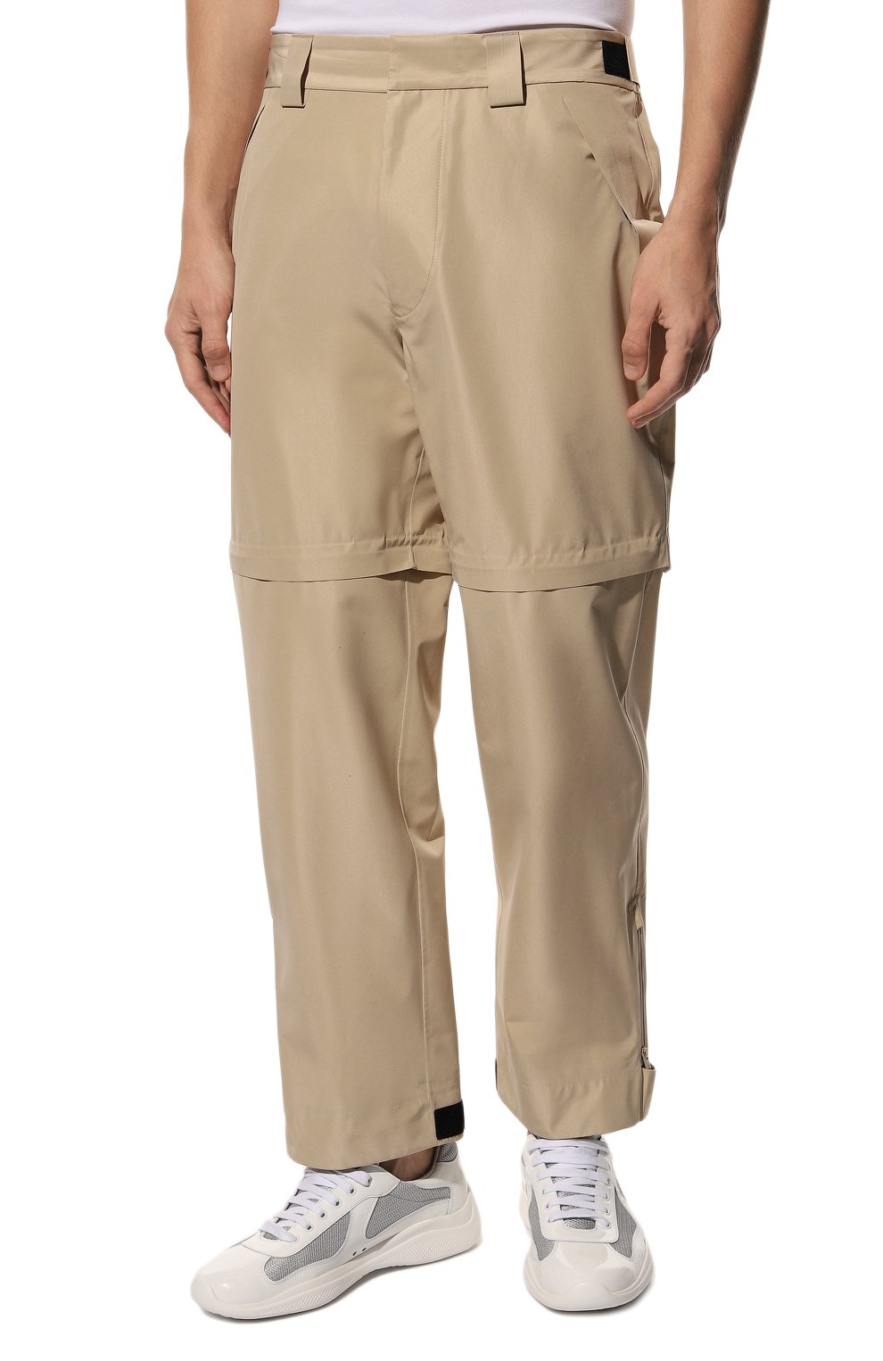 Брюки-шорты PRADA, арт. SPH55-1V94-F0036-201, фото 3