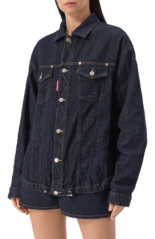 Джинсовая куртка Dsquared2 S73DL0279/S30825 Синий  S73DL0279/S30825 Фото 3