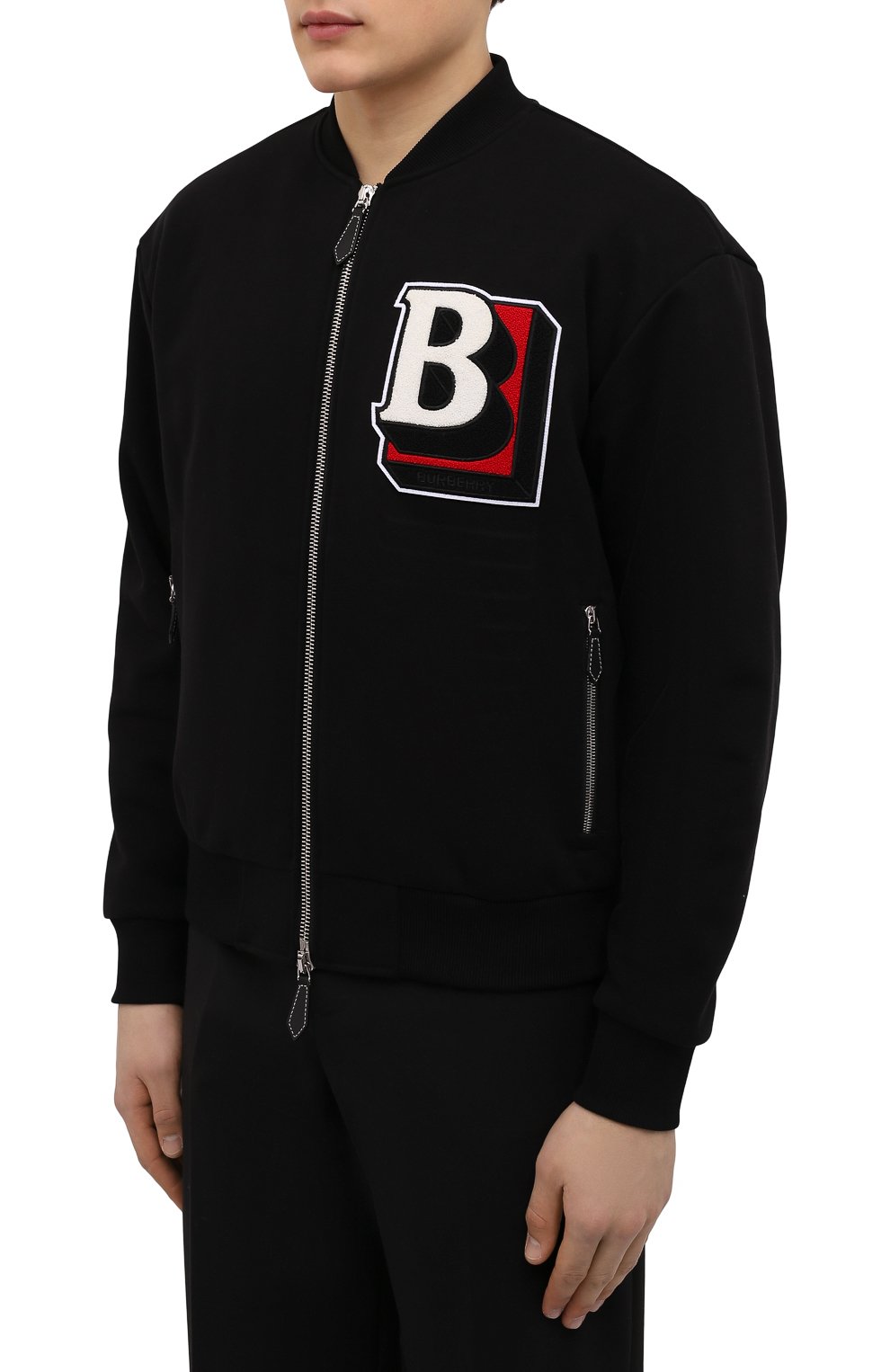 Хлопковая толстовка BURBERRY, арт. 8048010, фото 3