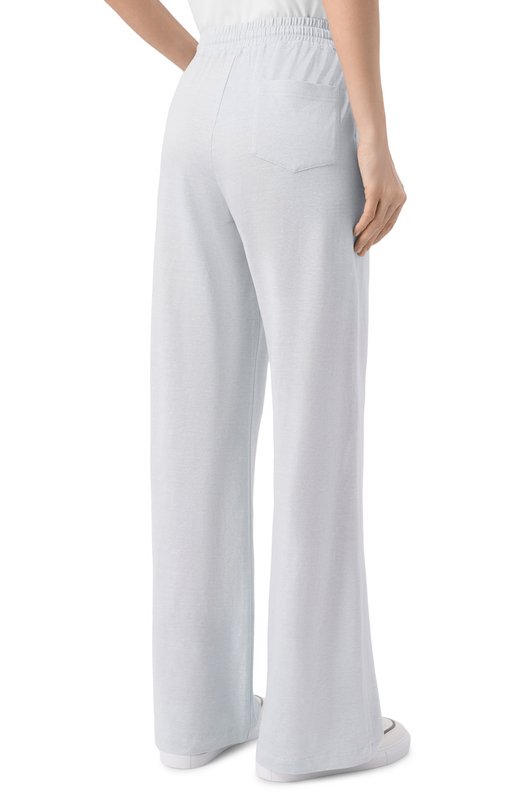 Брюки из шелка и льна MVST M26.CSW.T401/LIN0LUX 43127 Голубой  M26.CSW.T401/LIN0LUX 43127 Фото 4