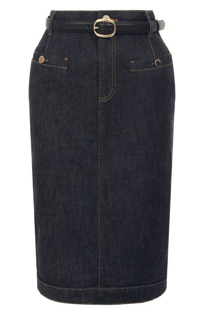 Джинсовая юбка SELF-PORTRAIT, арт. PF25808MSKBL, фото 1
