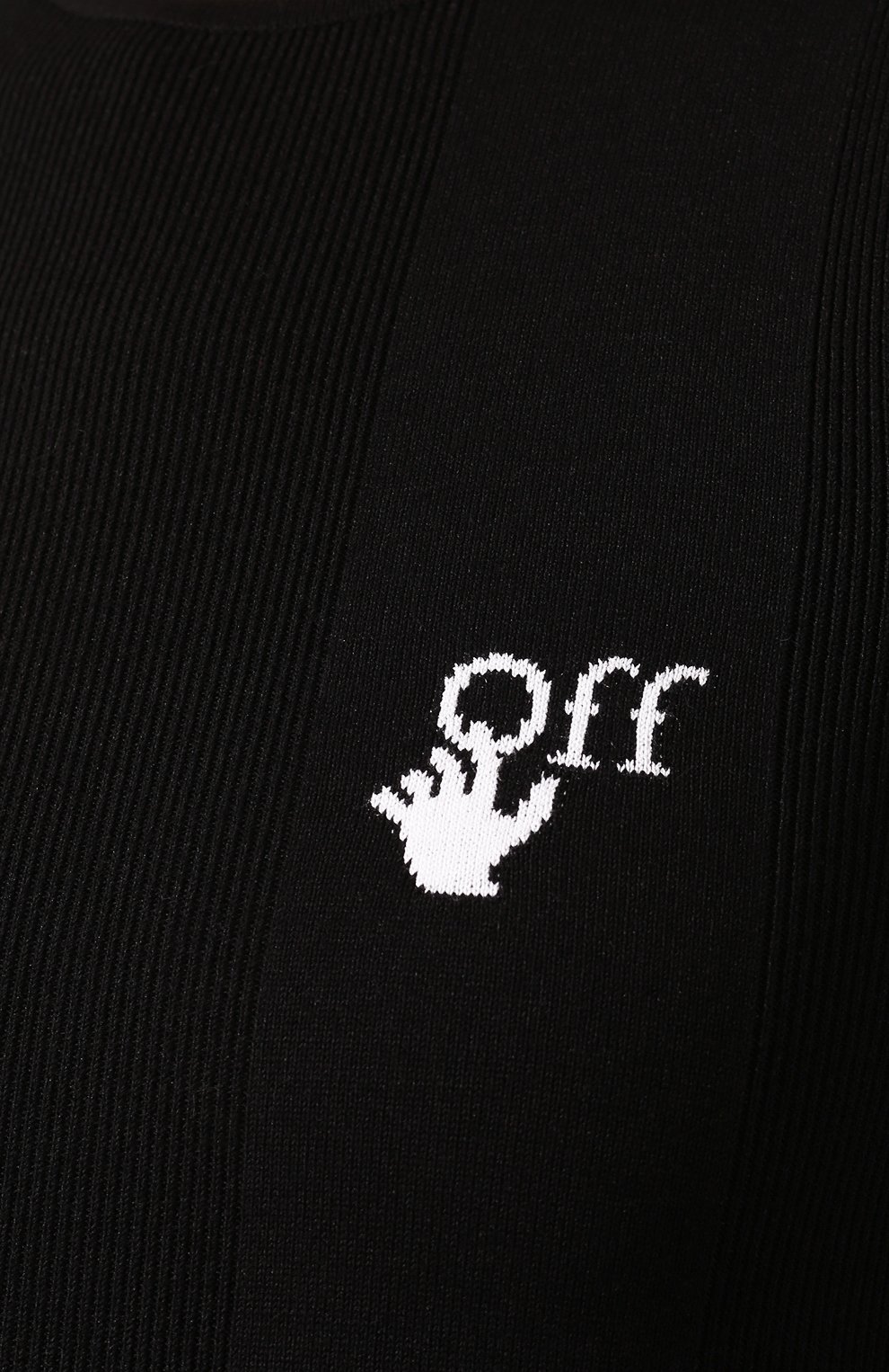 Платье из вискозы OFF-WHITE, арт. 0WHI027S20KNI0011001, фото 5