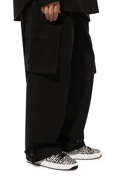 Текстильные кеды b-court BALMAIN, арт. XM0VI288TCLM, фото 3