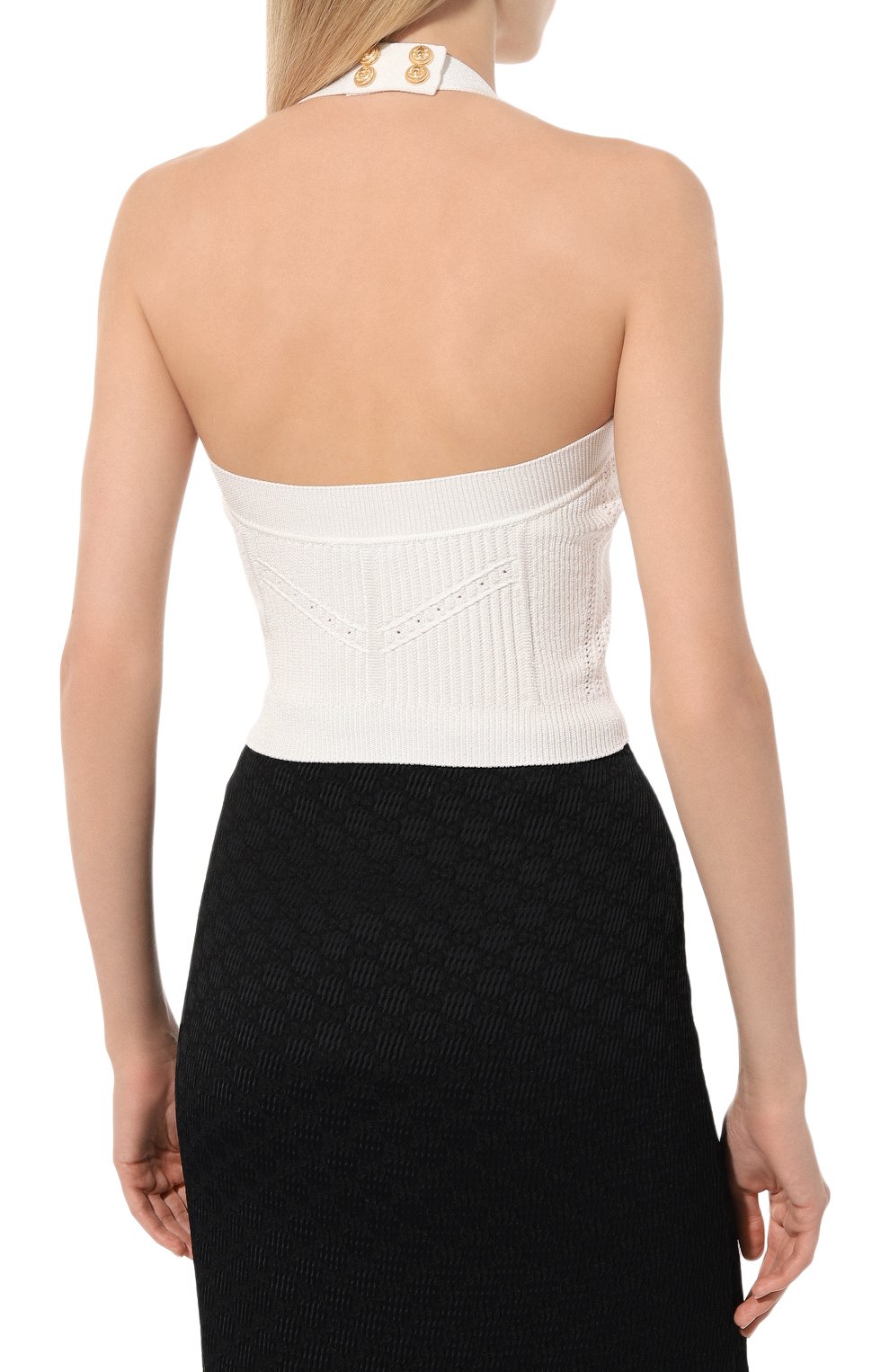 Топ из вискозы BALMAIN, арт. DF1AA025/KF24, фото 4
