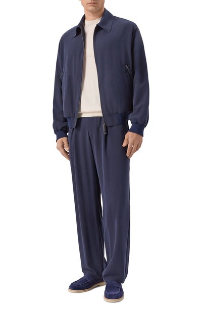 Шелковые брюки GIORGIO ARMANI, арт. GM003375/TE20664, фото 2