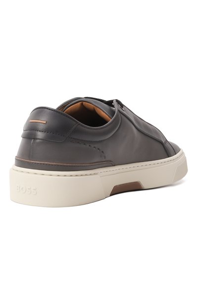 Кожаные кеды gary BOSS, арт. 50536619, фото 5