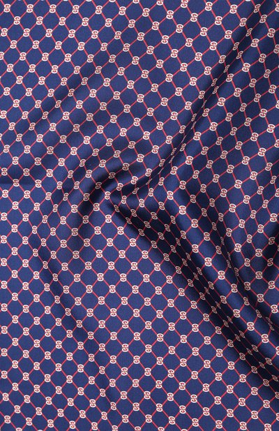 Шелковый платок GUCCI синего цвета по цене 12000 руб., арт. 630517/4G001, фото 2 Шелковый платок GUCCI, арт. 630517/4G001, фото 2