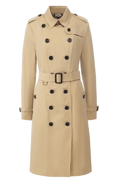 Женский хлопковый тренч sandringham BURBERRY, арт. 4006904