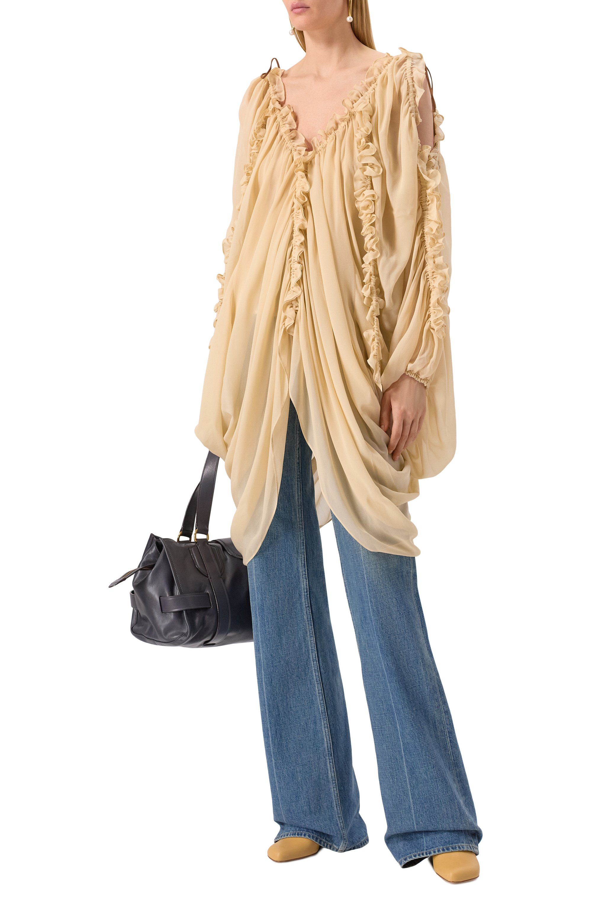 Блузка из вискозы ZIMMERMANN, арт. 2904TS251, фото 2