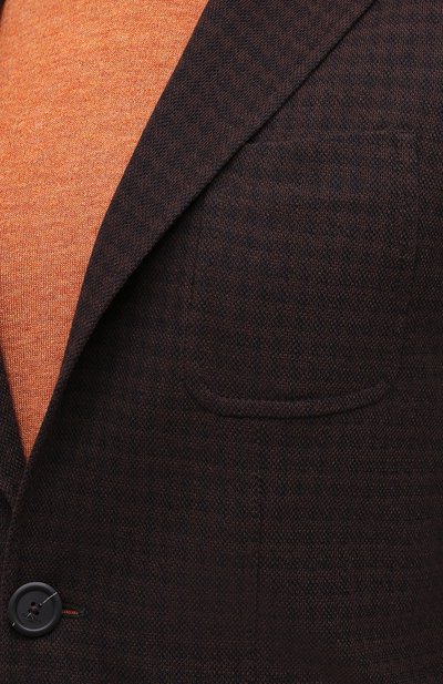Пиджак из хлопка и шерсти CANALI, арт. W0146/WJ01793, фото 5