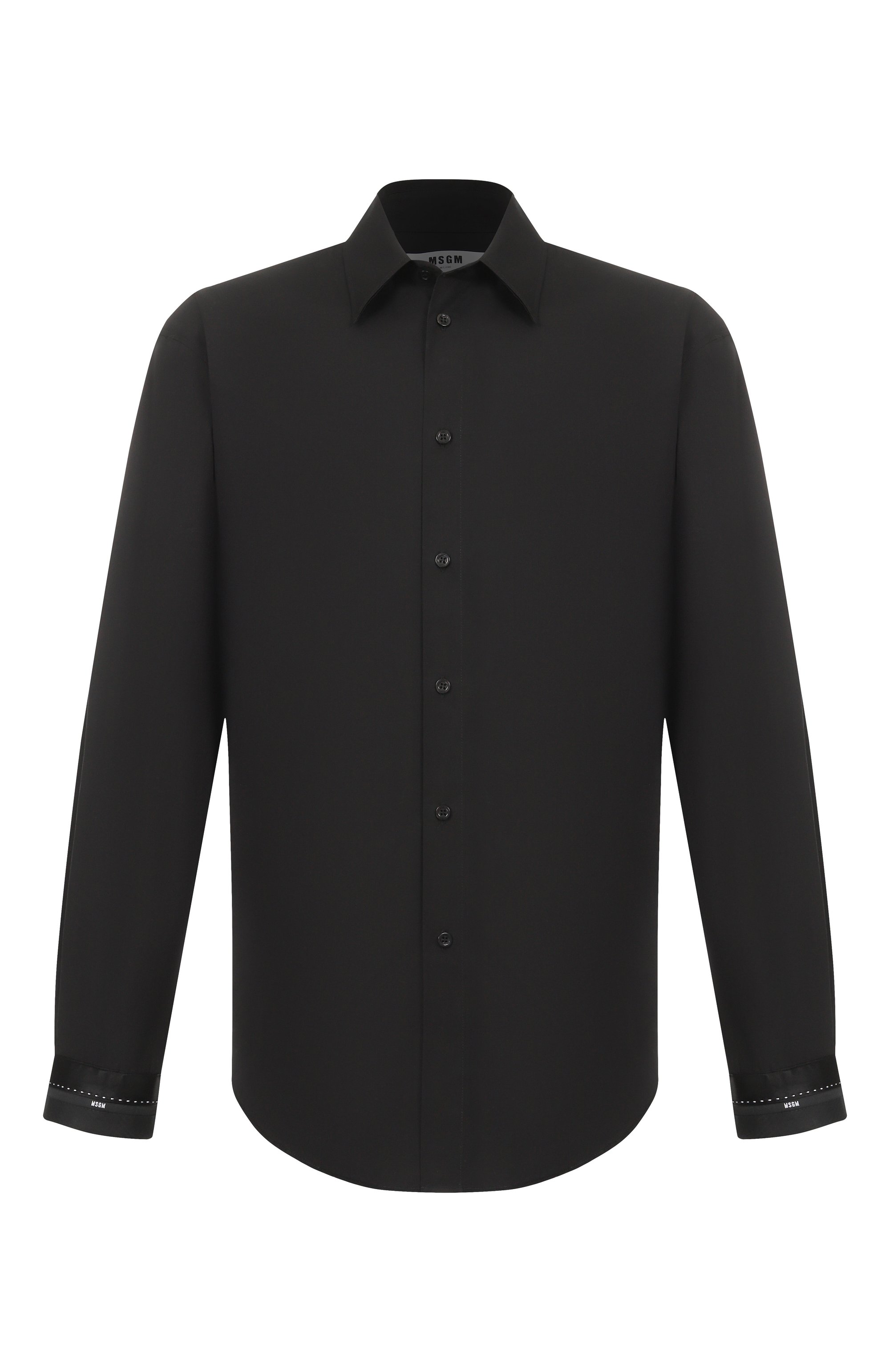 Хлопковая рубашка MSGM, арт. 3940ME13/257602, фото 1
