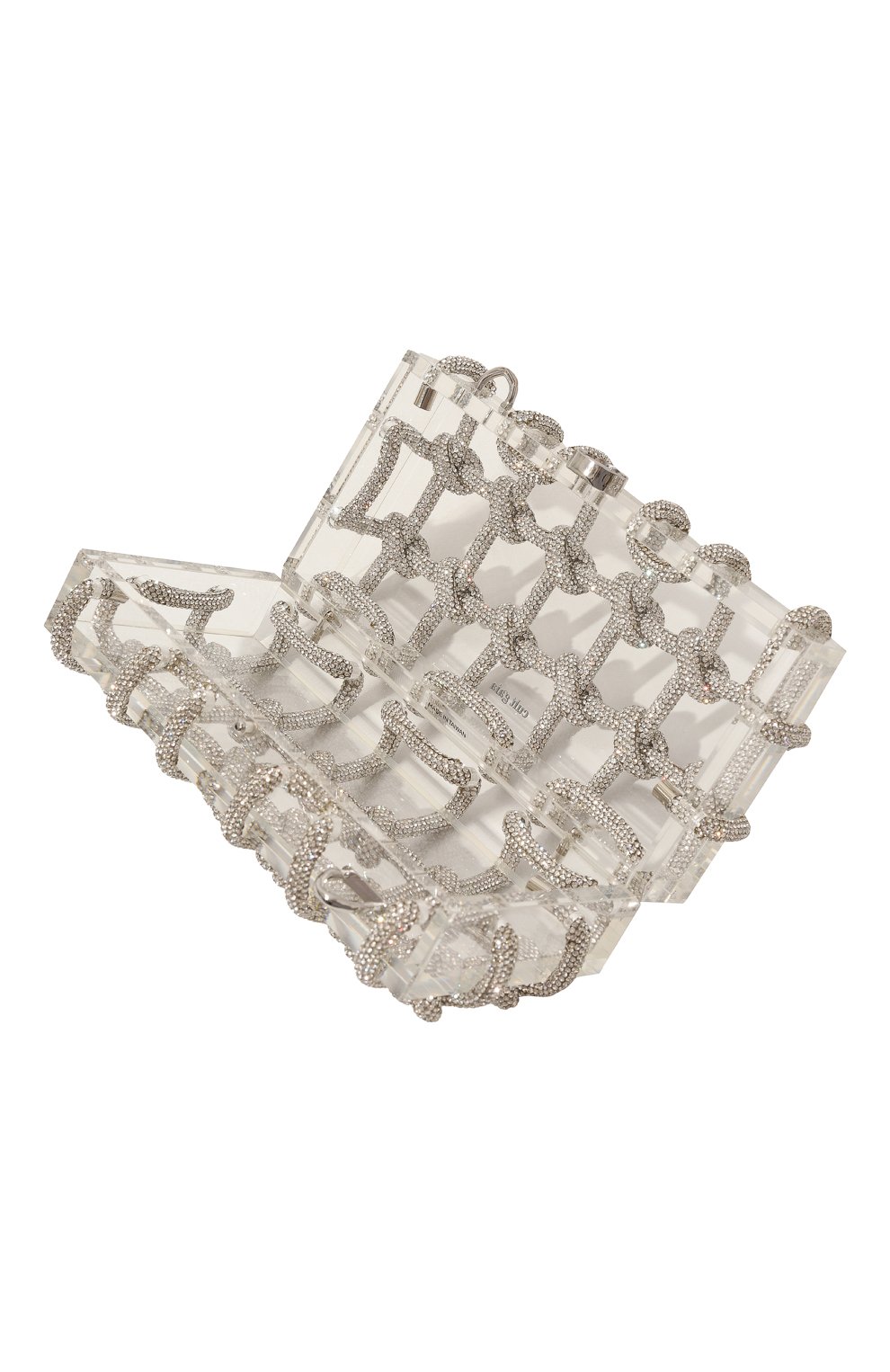 Сумка bess CULT GAIA серебряного цвета по цене 63500 руб., арт. SH1815AC, фото 5 Сумка bess CULT GAIA, арт. SH1815AC, фото 5