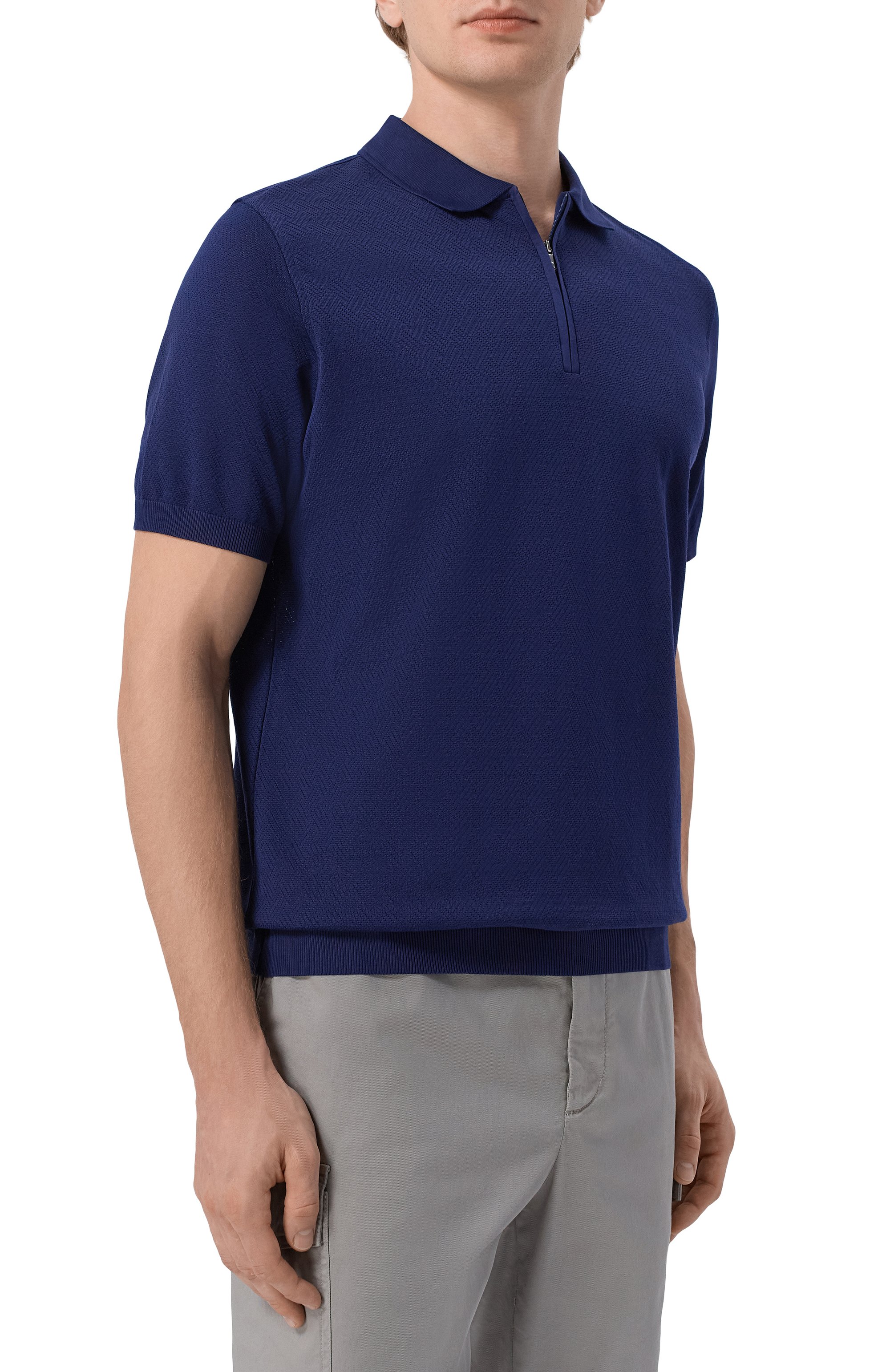 Хлопковое поло CORNELIANI, арт. 27G514/2725018, фото 3