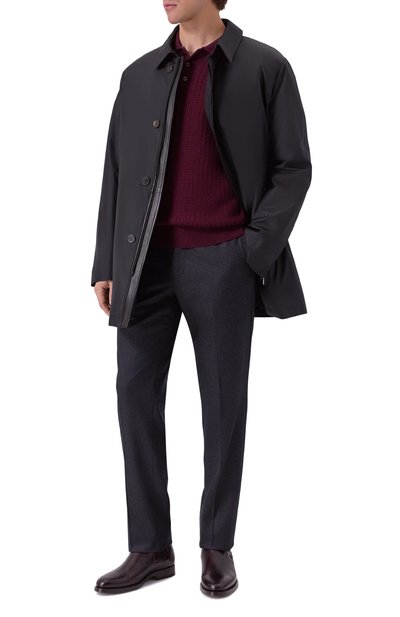 Поло из шерсти и шелка ZILLI, арт. KBP001M0230VZCAB0, фото 2