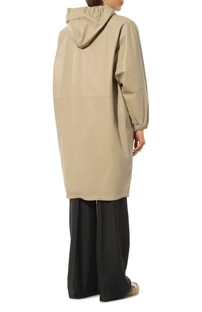 Кожаный плащ PRADA, арт. 56995-FLY-F0065, фото 4