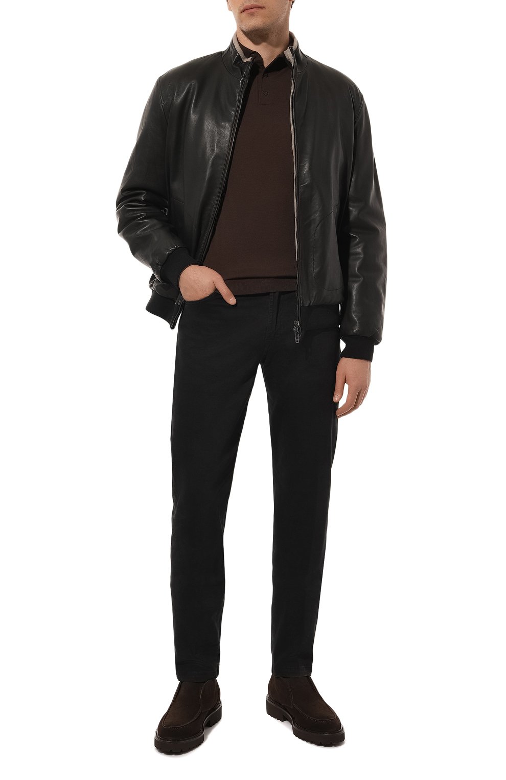 Замшевые ботинки DOUCAL'S, арт. DU3332PHILUN009T, фото 2