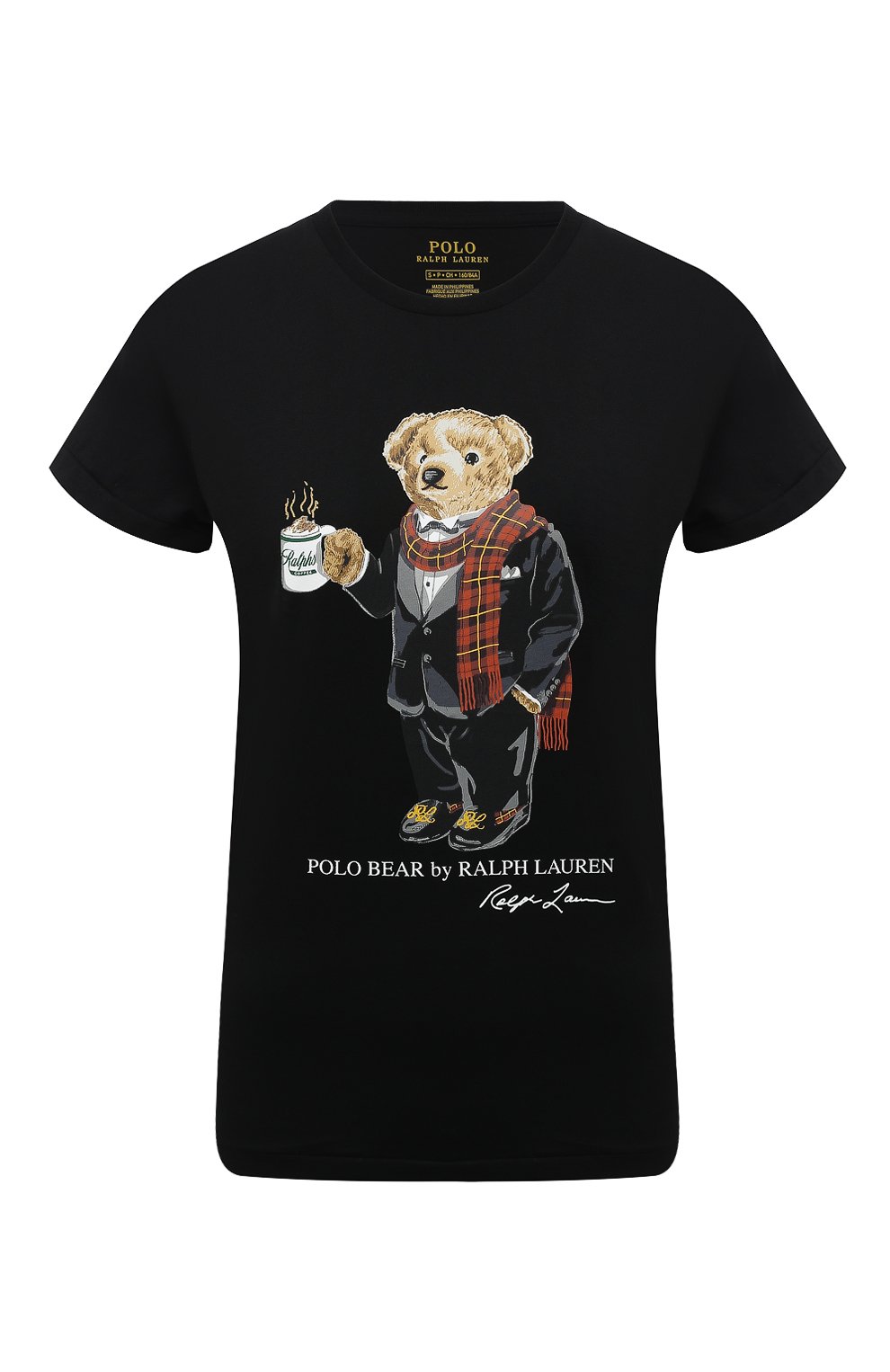 Хлопковая футболка POLO RALPH LAUREN, арт. 211823687, фото 1