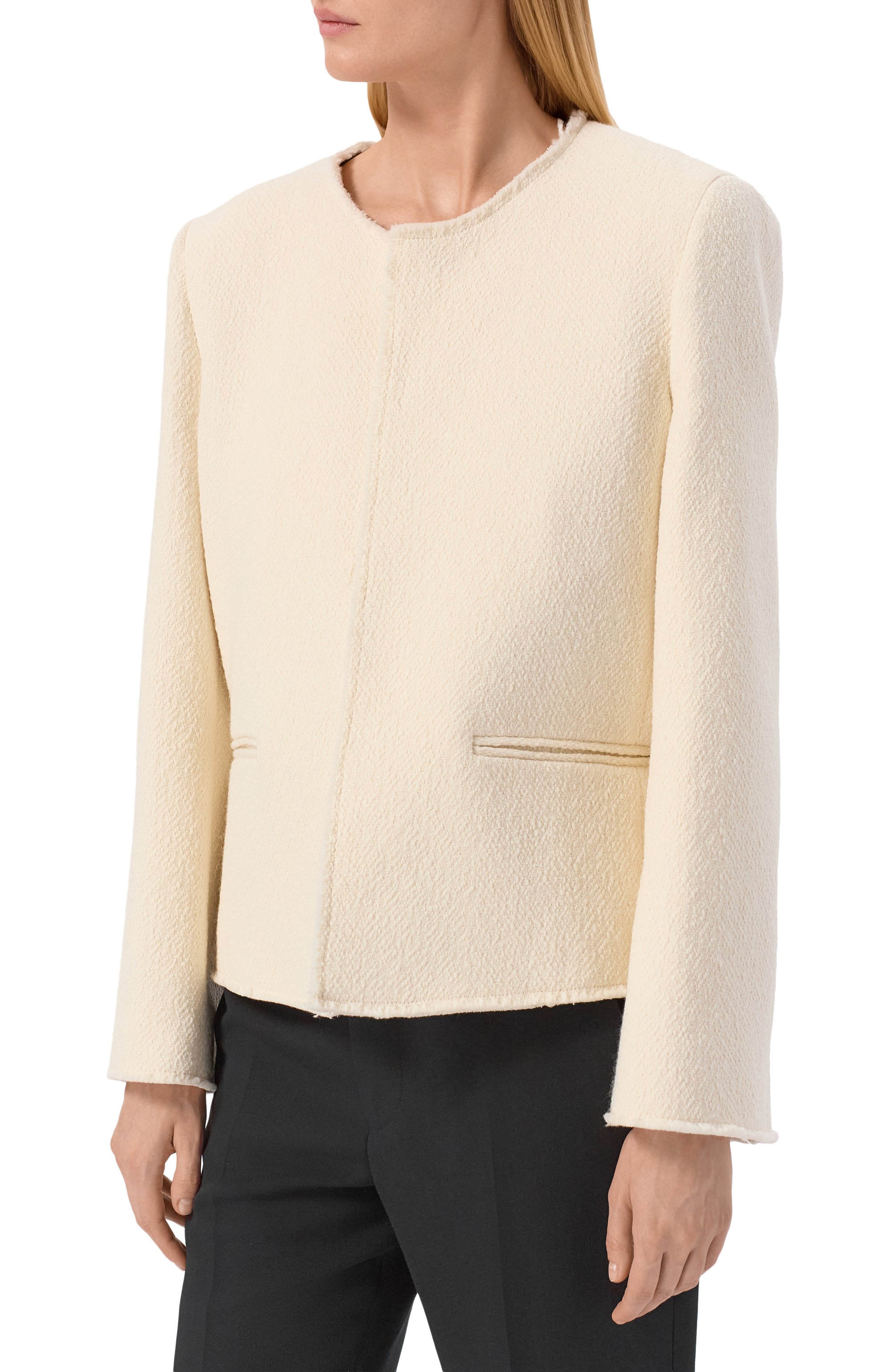 Твидовый жакет TOTEME, арт. 262-WRZ0069-FB0613, фото 3