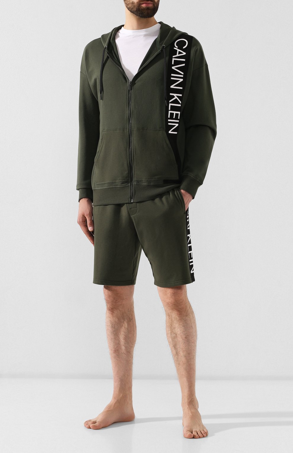 Хлопковые шорты CALVIN KLEIN, арт. NM1631E, фото 2