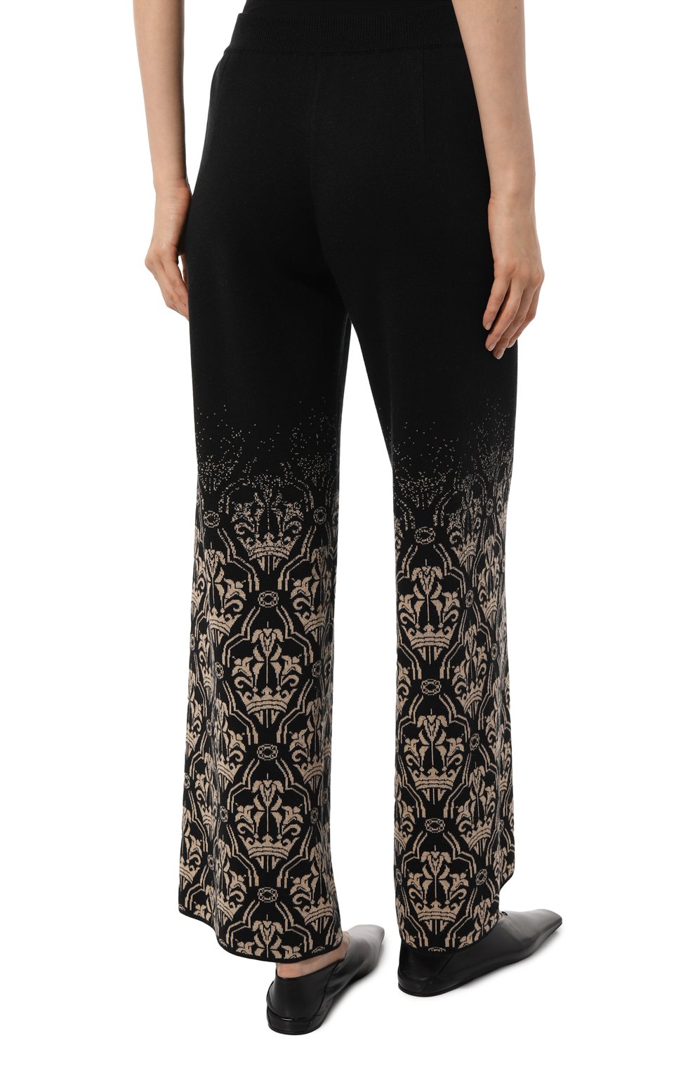 Брюки из шелка и кашемира FREEAGE, арт. W24.PT086M.6030.900, фото 4