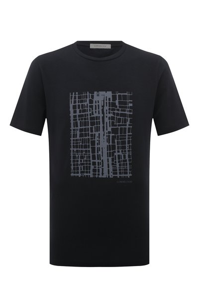 Мужская хлопковая футболка CORNELIANI, арт. 93G590-9325038