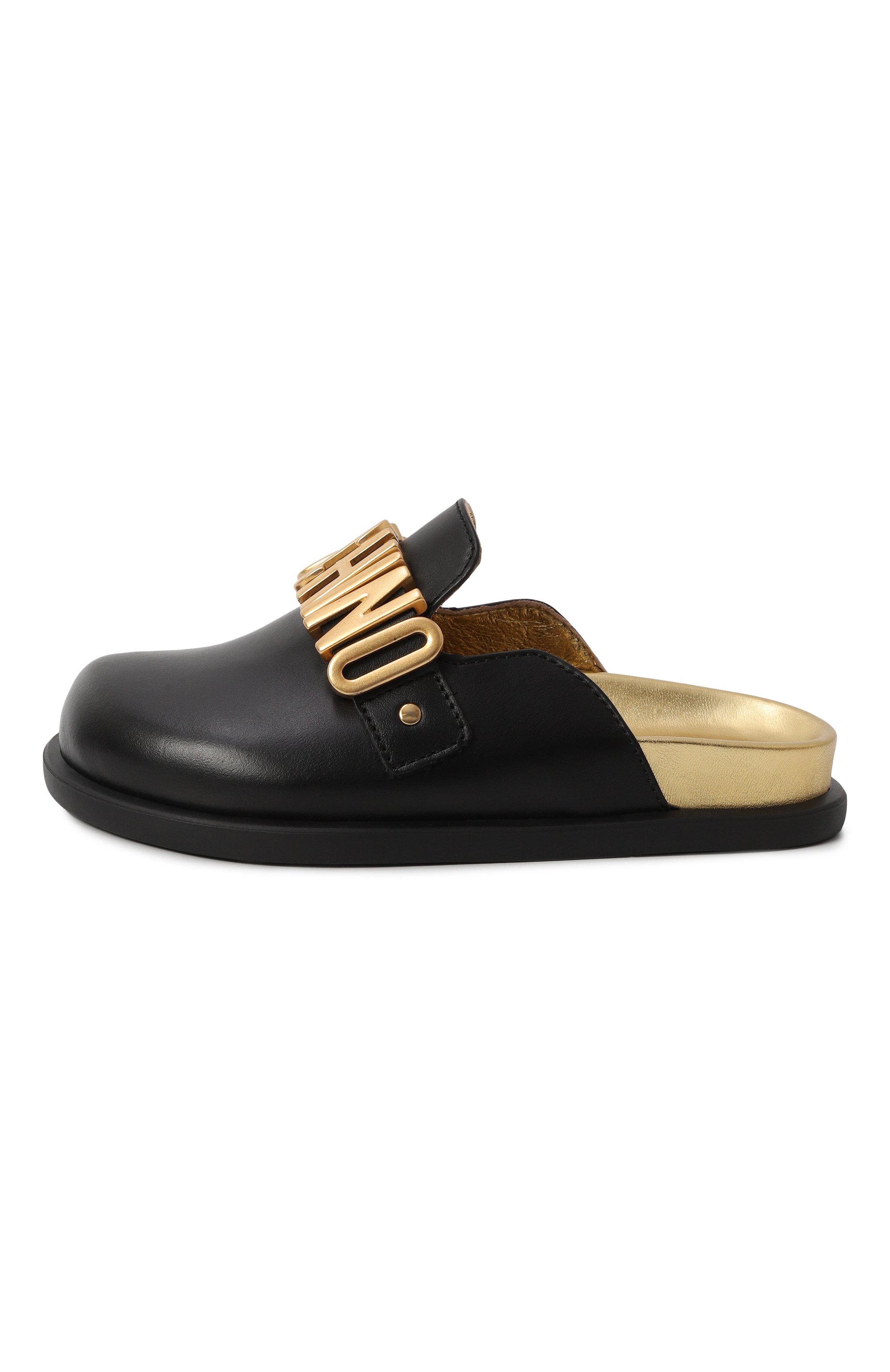 Кожаные сабо MOSCHINO, арт. 80559/VAR1/28-35, фото 2