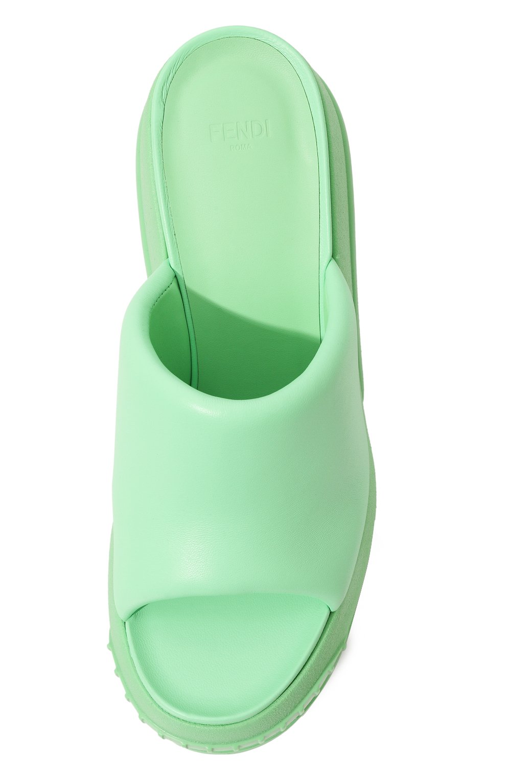 Кожаные сабо FENDI, арт. 8R8405 NBA, фото 6