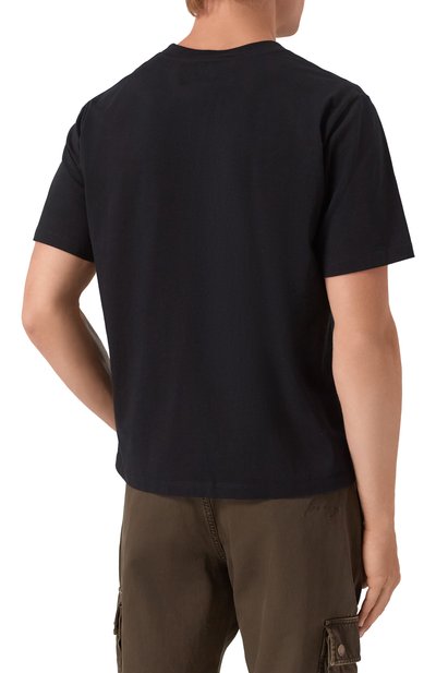 Хлопковая футболка MM6, арт. SH0GC0069/S24311_001, фото 4