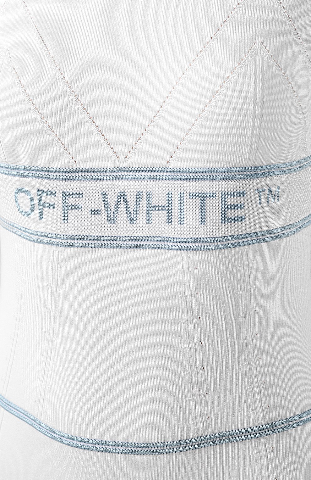 Боди с логотипом бренда OFF-WHITE, арт. 0WHE012S19D640440100, фото 5