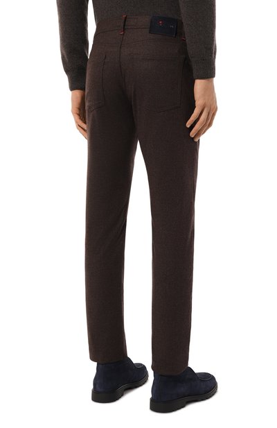 Шерстяные брюки KITON, арт. UPNJSK0123E07, фото 4