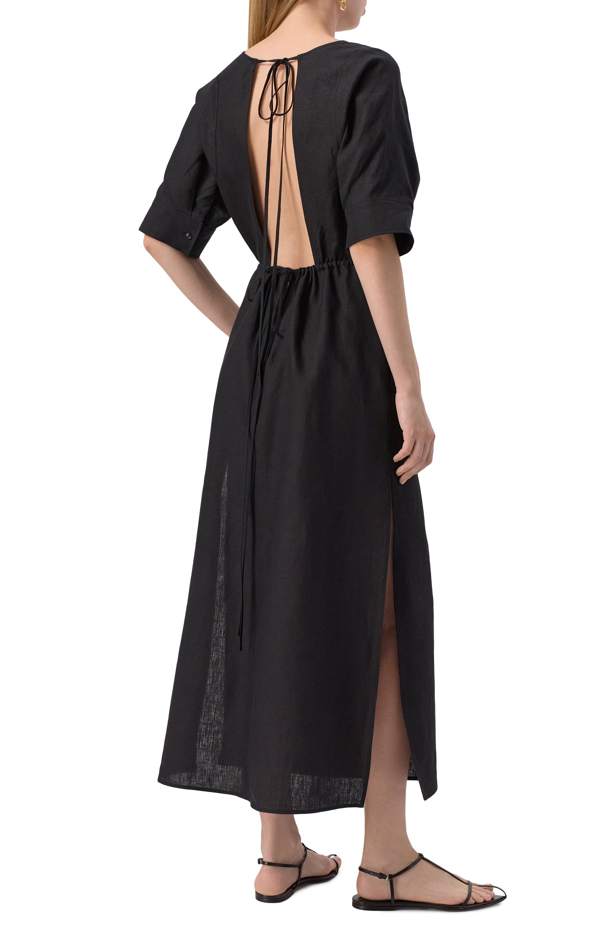 Льняное платье SASHAVERSE, арт. D235/BR/9103.900/SS25, фото 4