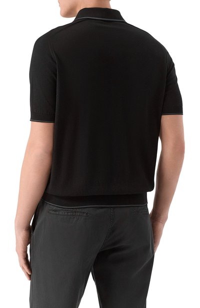 Поло из шелка и хлопка STEFANO RICCI, арт. K818109P31/F26175, фото 4