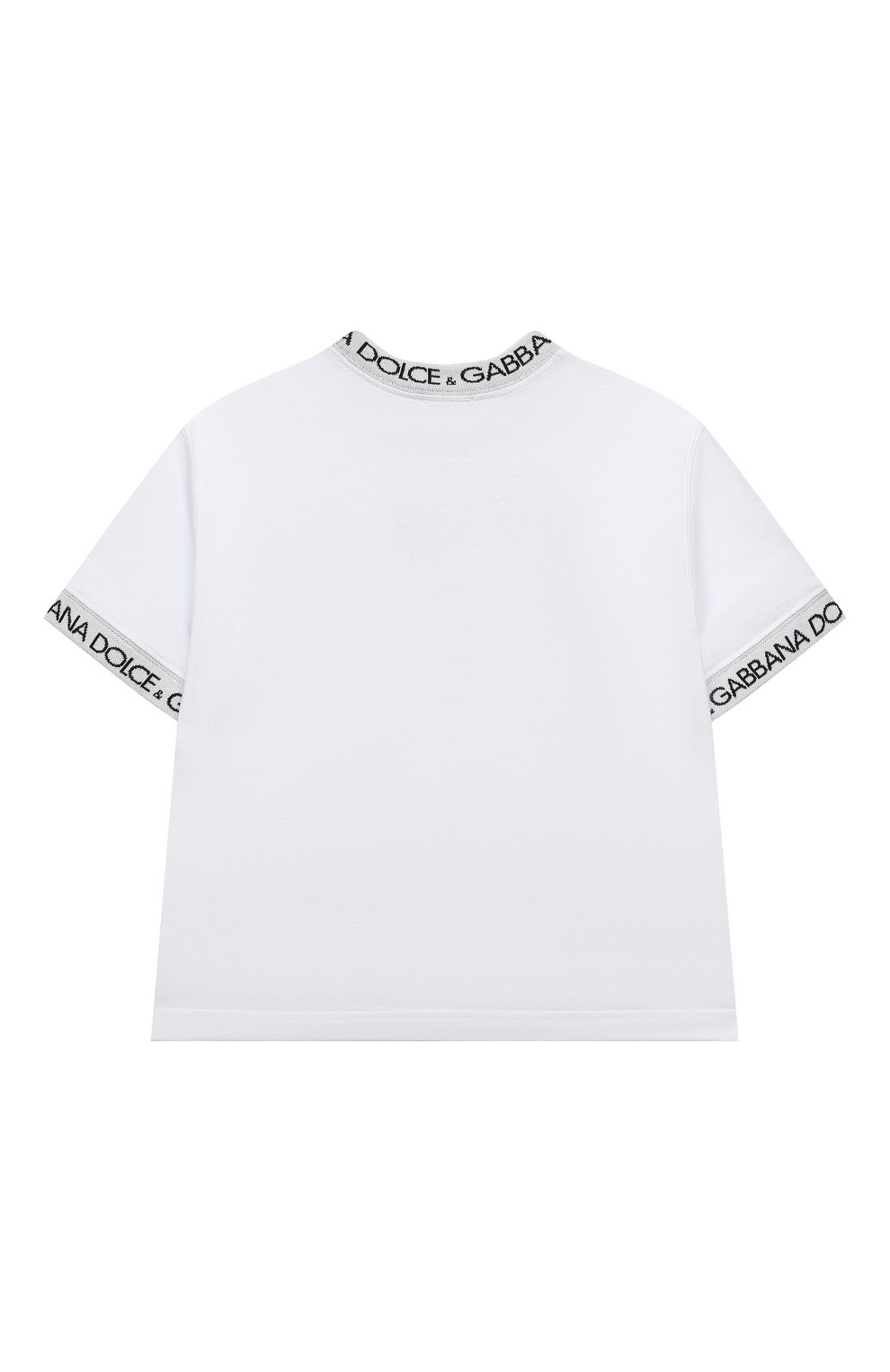 Хлопковая футболка DOLCE & GABBANA, арт. L4JTE0/G7M4F/8-14, фото 2