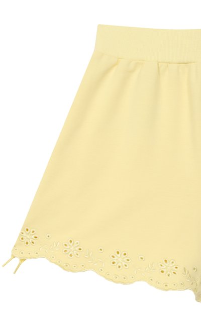 Хлопковые шорты MONNALISA, арт. 17G401, фото 3