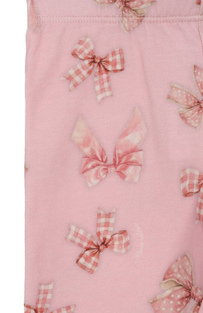 Хлопковые легинсы MONNALISA, арт. 31F403, фото 3